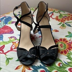 Nine West Crisscross Platform Sandals